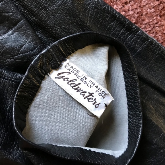 60’s French Kidskin Black Ladies Gloves / Historic Goldwater’s Dept. Store AZ - Picture 3 of 7